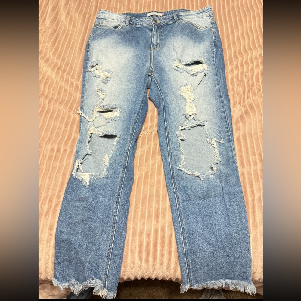 Size 16 glitzy girlz skinny jeans